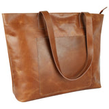 Zuri Leather Tote Large